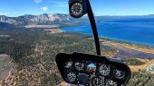 Majestic View of Lake Tahoe from the sky