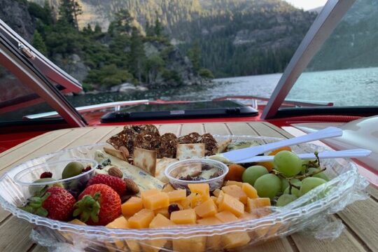 Sunset Wine & Cheese Emerald Bay Boat Charter