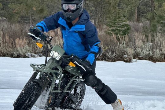 Electric Dirtbike Adventure in Lake Tahoe